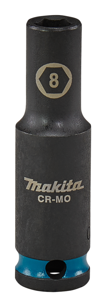 Bussola Imp Makita Act nera, lunga 3 8 8 mm - e-16259