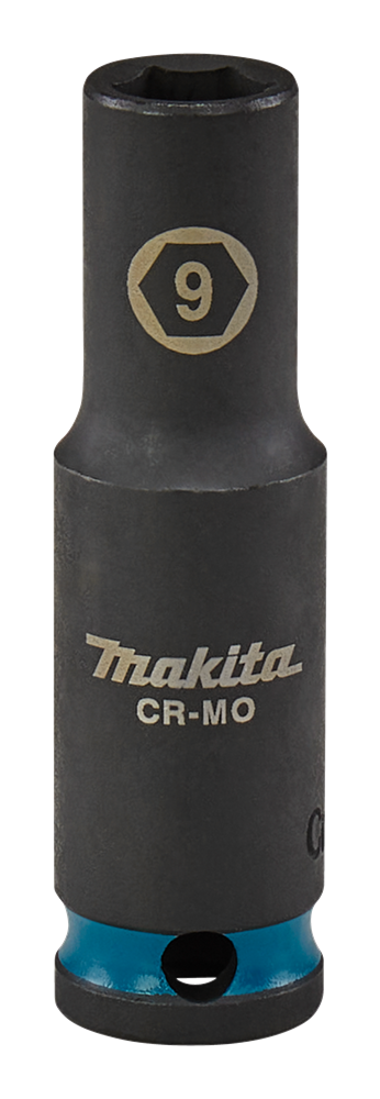 Bussola a impatto Imp Makita act nera, lunga 3 8 9 mm - e-16265