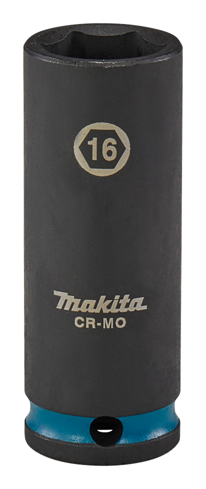 Bussola a impatto Imp Makita act nera, lunga 3 8 16 mm - e-16330