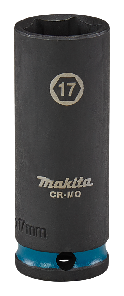 Bussola a impatto Imp makita act nera, lunga 3 8 17 mm - e-16346