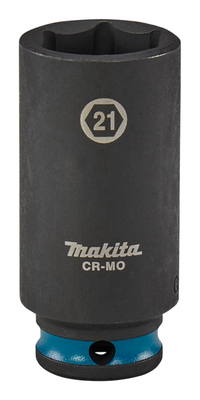 Bussola a impatto Imp Makita act nera, lunga 3 8 21 mm - e-16380