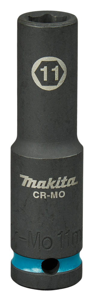 Bussola a impatto Imp makita act nera, lunga 1 2 11 mm - e-16427