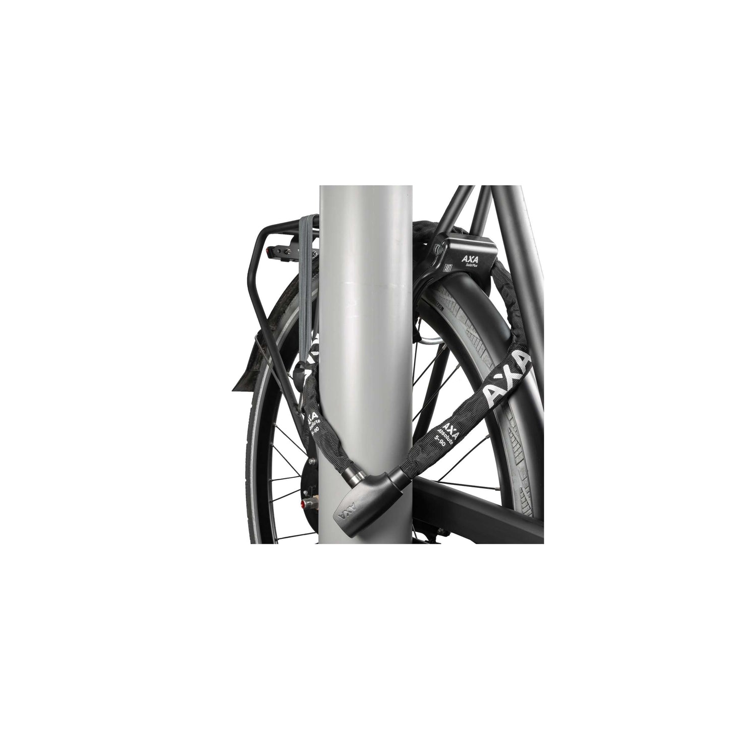 Axa kettingslot absolute 5-110cm zwart