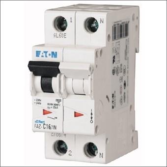 Eaton moeller eaton disyuntor instalación c6a 1p+n
