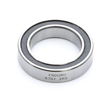 Enduro bearings 6701 2rs - abec 3 (radial) - 12x18x4