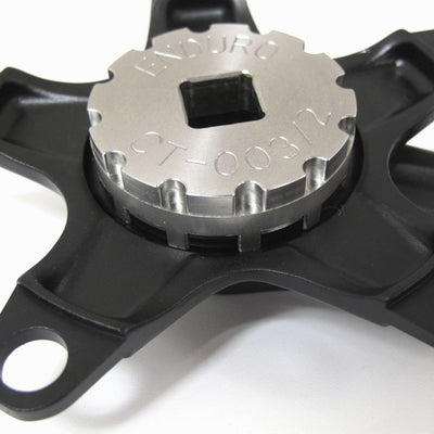 Enduro bearings rotor compact crankset lockring tool - 30mm spindles