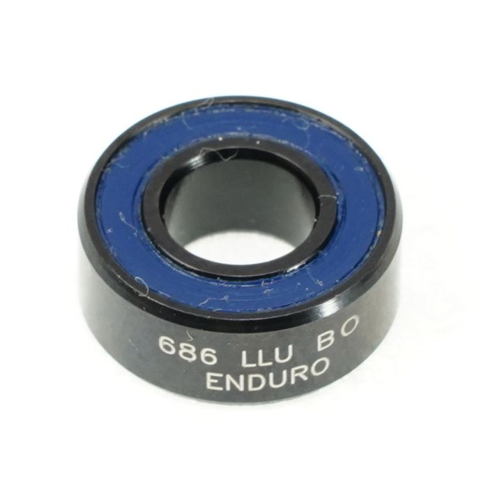 Cuscinetti enduro 686 llu bo - abec 3 - ossido nero (radiale) - 6x13x5