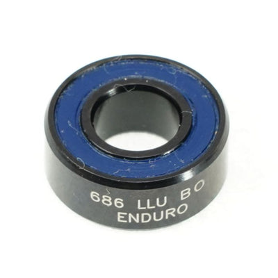 Cuscinetti enduro 686 llu bo - abec 3 - ossido nero (radiale) - 6x13x5