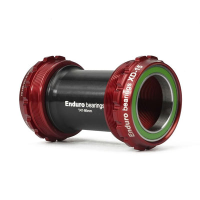 Cuscinetti enduro t47 movimento centrale da 30mm - a c ss - rosso