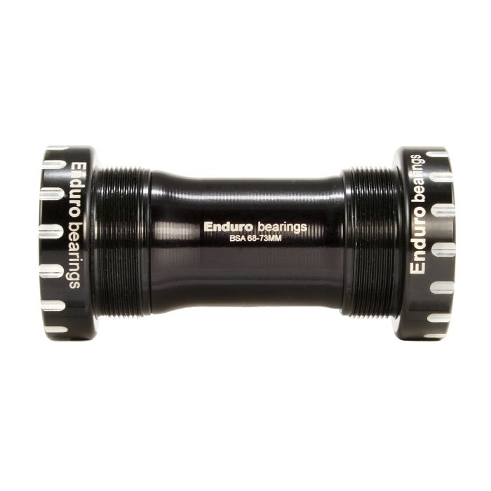 Rodamientos enduro bsa eje de pedalier de 68 mm a 24 mm - a c ss - negro