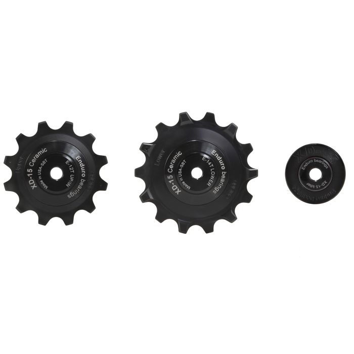 Set ruote jockey con cuscinetti enduro xd-15 - sram eagle - 12 velocità - nero