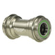 Eje de pedalier torqtite con rodamientos enduro - pf30 a 24 mm - inox - grafito