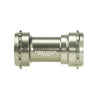 Eje de pedalier torqtite con rodamientos enduro - bb386 a 30 mm - inox - grafito