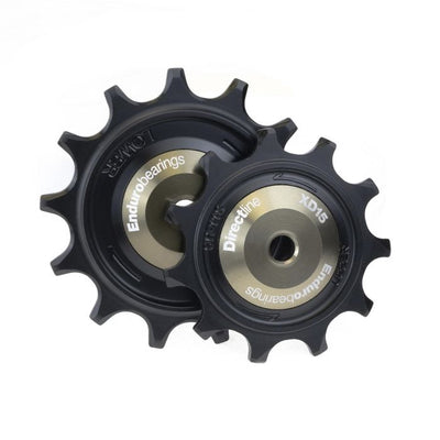 Set ruote jockey con cuscinetti enduro directline xd-15 - shimano grx - 11 velocità - grafite