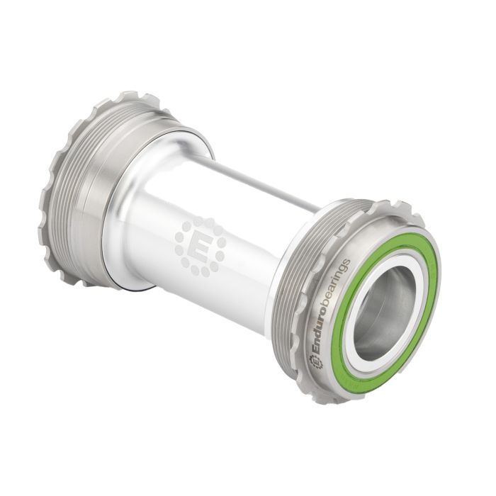 Rodamientos enduro t47 pedalier asimétrico hasta 24mm - maxhit integrado - 440c - plateado