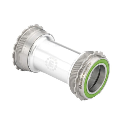 Cuscinetti enduro t47 movimento centrale asimmetrico da doppiare - maxhit integrato - 440c - argento
