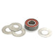 Rodamientos Enduro maxguard protector de rodamiento de acero inoxidable - 12 mm x 32 mm x 0,2 mm (4 piezas)