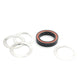 Rodamientos Enduro maxguard protector de rodamiento de acero inoxidable - 25 mm x 35 mm x 0,2 mm (4 piezas)