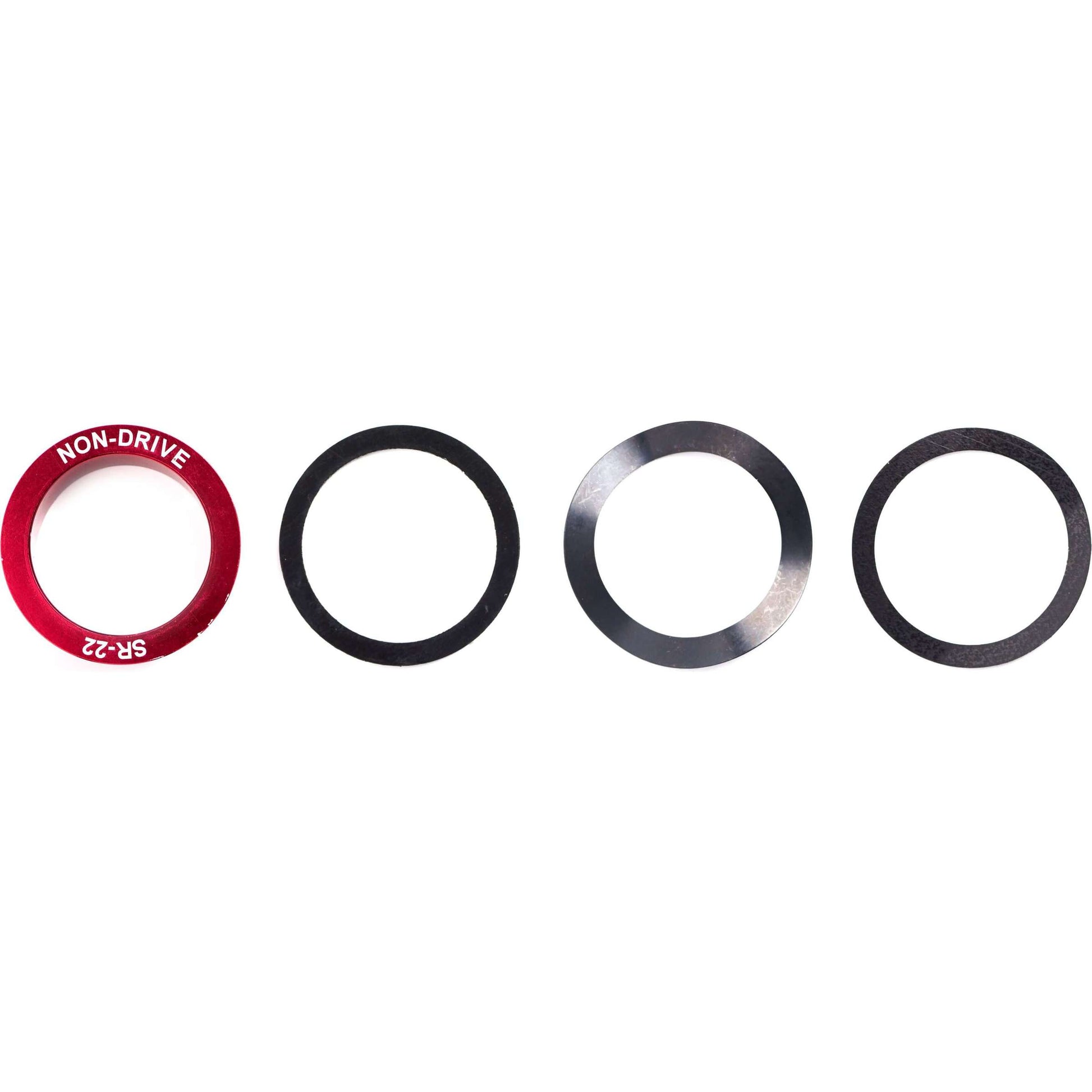 Set di riduzioni Elvedes - adattatore movimento centrale da 24 mm a 22 mm GXP (4 pezzi)