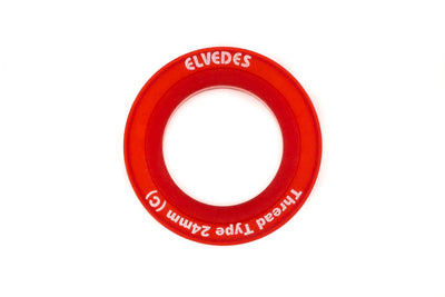 Tapas de rodamiento de pedalier Elvedes para cazoleta exterior FSA (2 piezas)