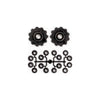 ruote del deragliatore 11 denti 7-11V nero 2 pezzi