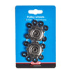ruote del deragliatore 10 denti 8S nero 2 pezzi