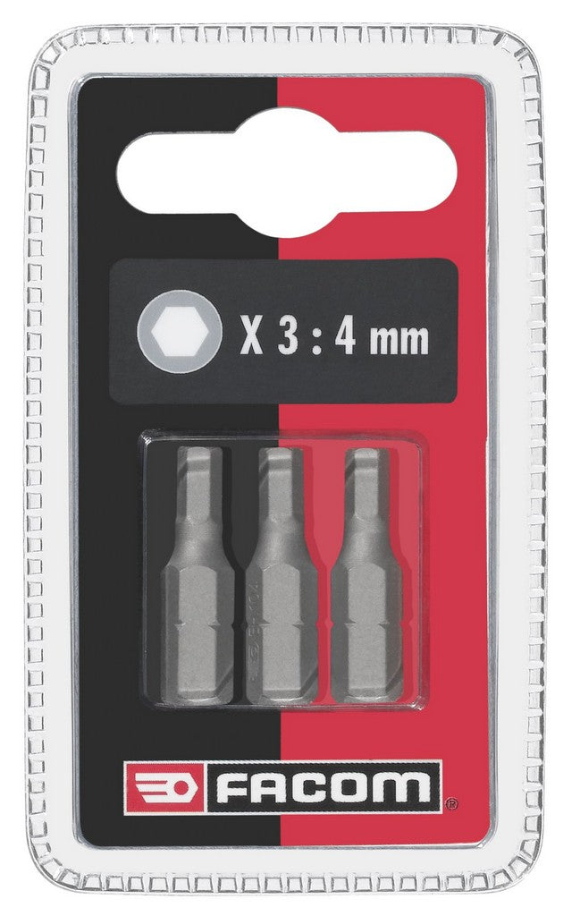 Facom set 3 inserti eh.106 l 25mm - 6 - eh106.j3