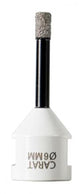 Broca diamante carat ø6xm14 ehsc classic para amoladora angular