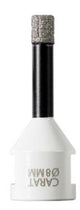 Broca diamante carat ø8xm14 ehsc classic para amoladora angular