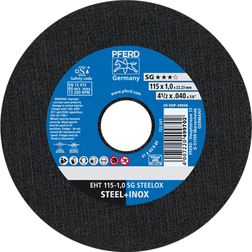 Pferd dss inox a60 115-1.0 | 25 pz
