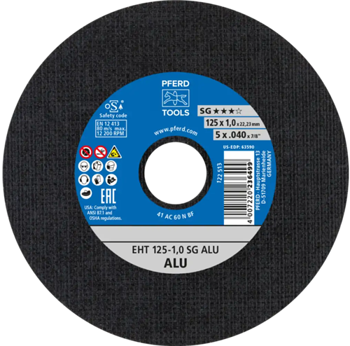 Pferd dss alluminio a30 125-2.4 | 25 pz