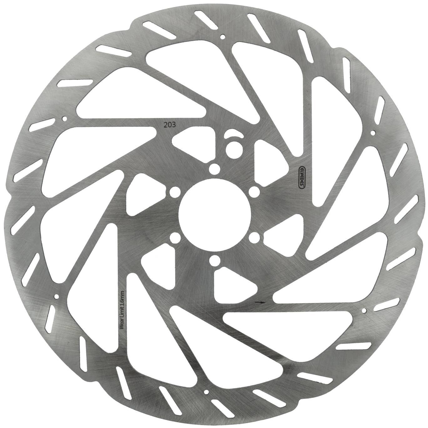 Elvedes remschijf 6-gaats ø203mm t=1,8mm sensor magneet