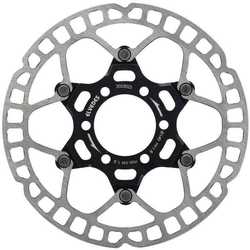 Elvedes remschijf 6-gaats �140mm t=1,8mm lichtgewicht