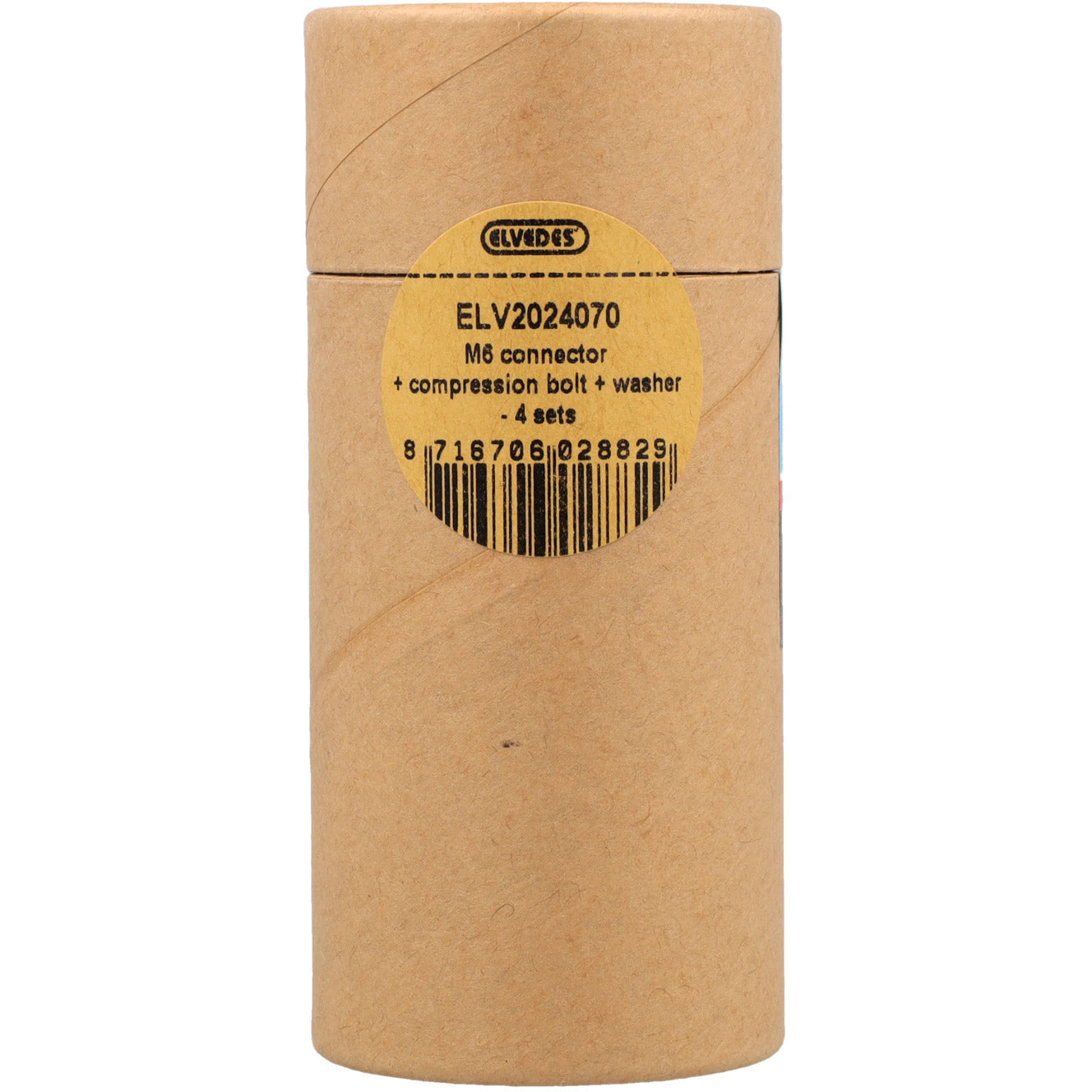 Elvedes Set M6 Connector, Klembout e Ring (4st)
