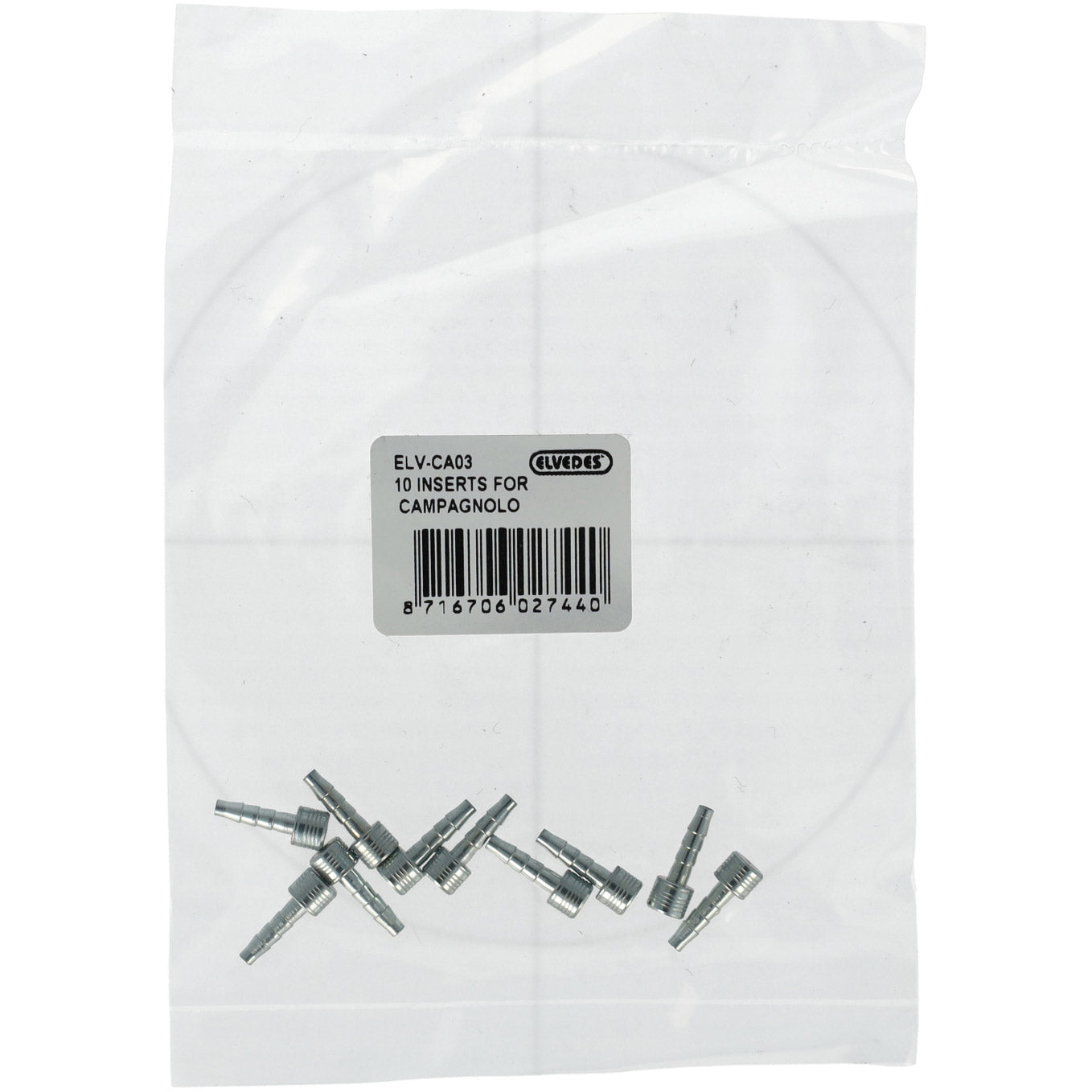 Elvedes inserta la manguera de freno hidráulico de Camapgnolo (10º)