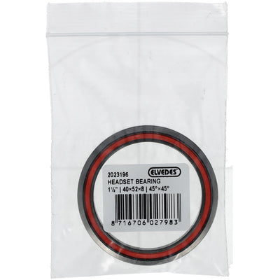 Elvedes balhoofdlager 1-1 2 ø40×ø52×8 45°×45°