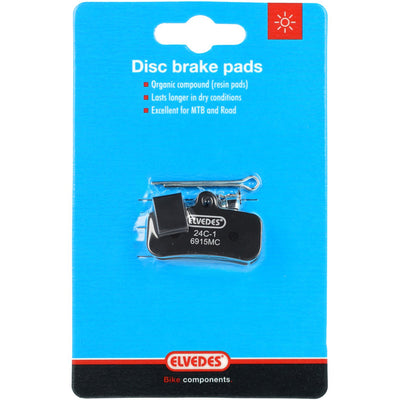 Elvedes schijfremblokset 6915mc 5mm