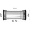 Elvedes Bottom Support Sram Dub solo PF BB86 92 41 mm