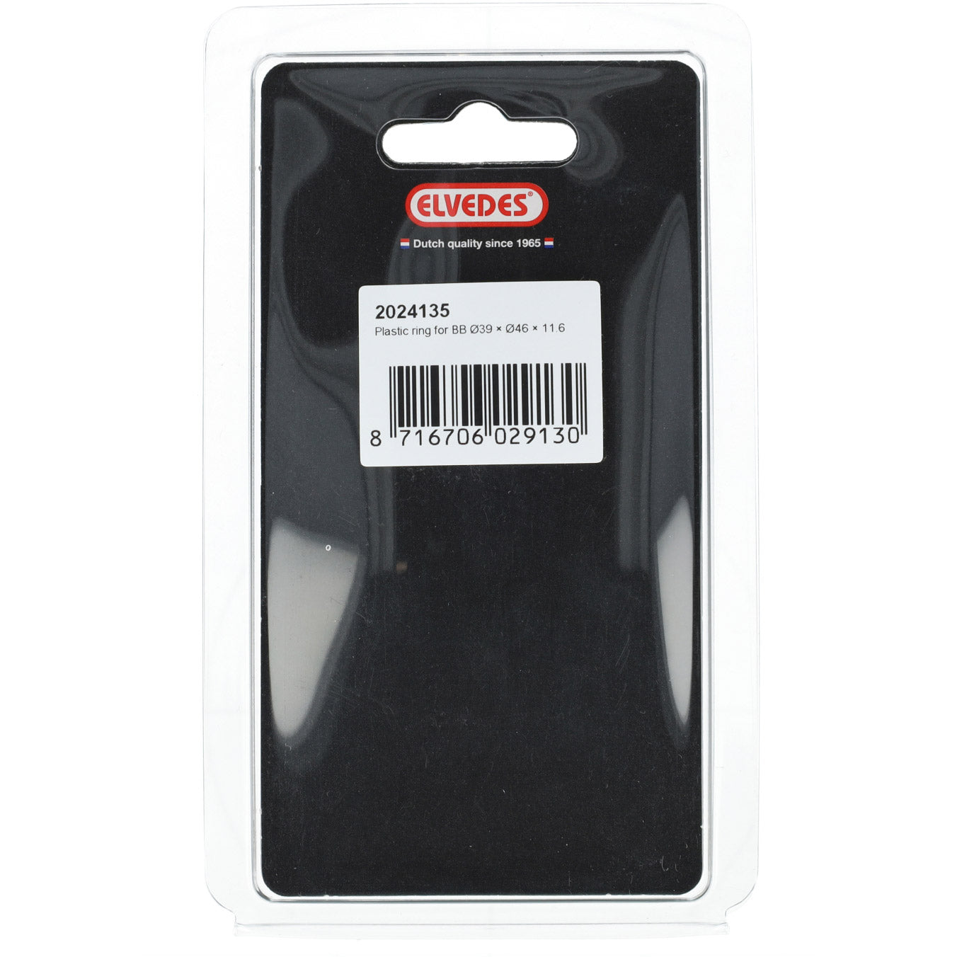 Elvedes ring bb ø39×ø46×11,6 plastic