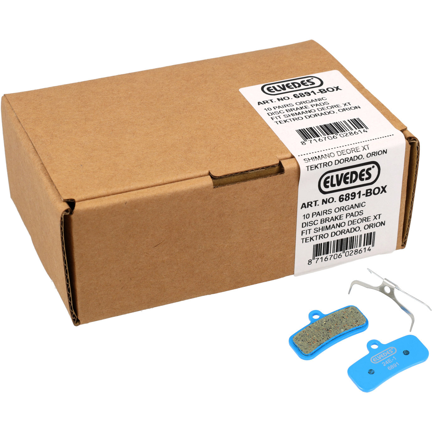 Bloques de freno de disco Elvedes 6859MC Soft (10PR)