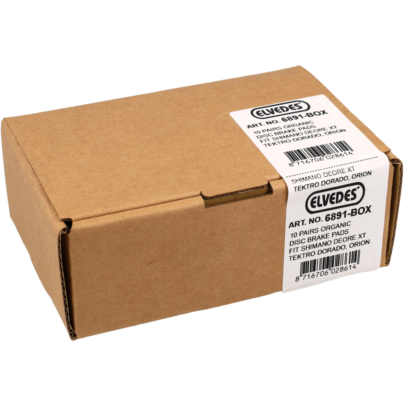 Blocchi freno a disco Elvedes 6859mc Soft (10pr)