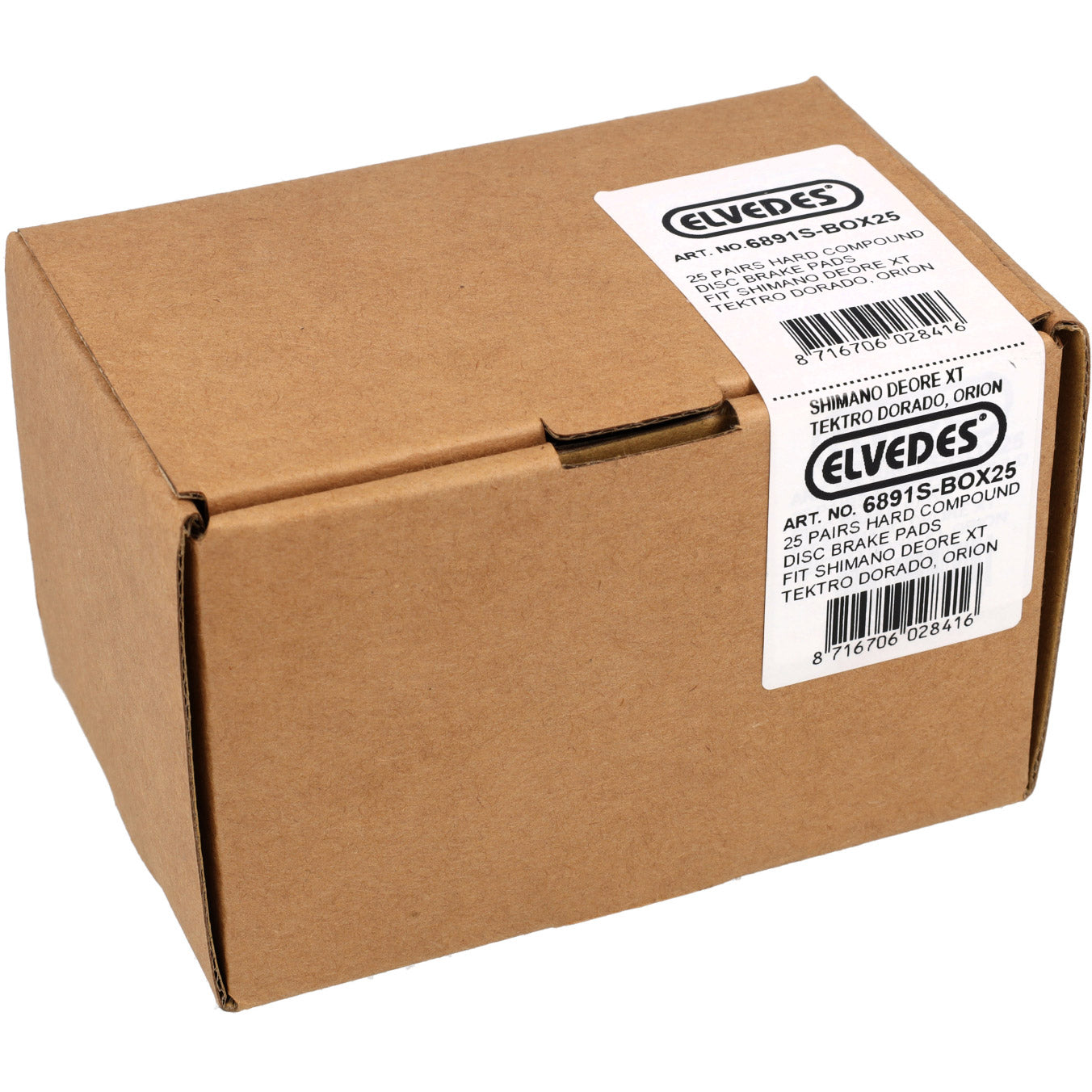 Blocco freno a disco Elvedes BR-M810 Sinterited Box (25)