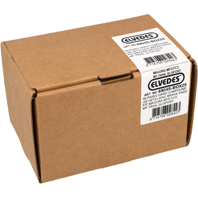 Bloque de freno de disco Elvedes 6904S duro (50º)