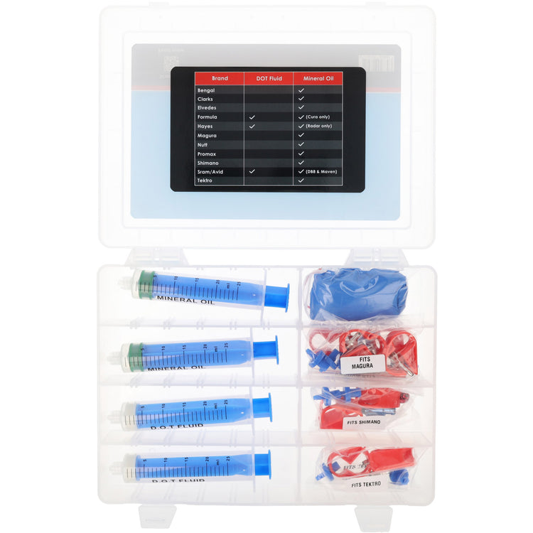 Elvedes venting kit Basic mineral and dot liquid