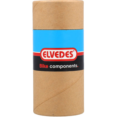 Elvedes ferrules ø5.0 mm nylon 6 silver (100pcs)