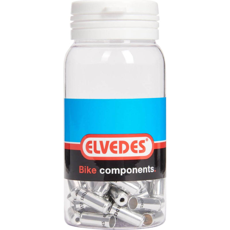 Cappello cavo da 5 mm in argento sigillato (50x) allume. ELV2012001