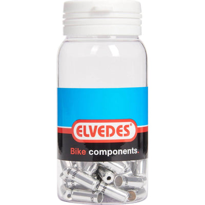 Elvedes Cappone per cavo 5 mm Allume con argento sigillato (50x). ELV2012001