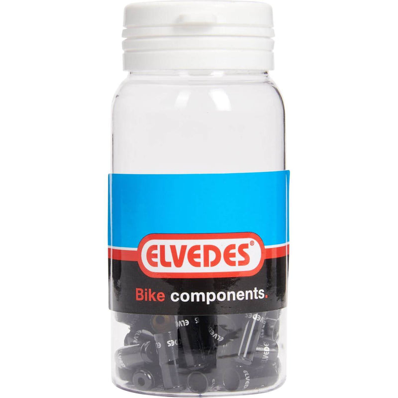 Pot Cable Hat Elvedes Black 5.0 mm | Aluminio 50 piezas