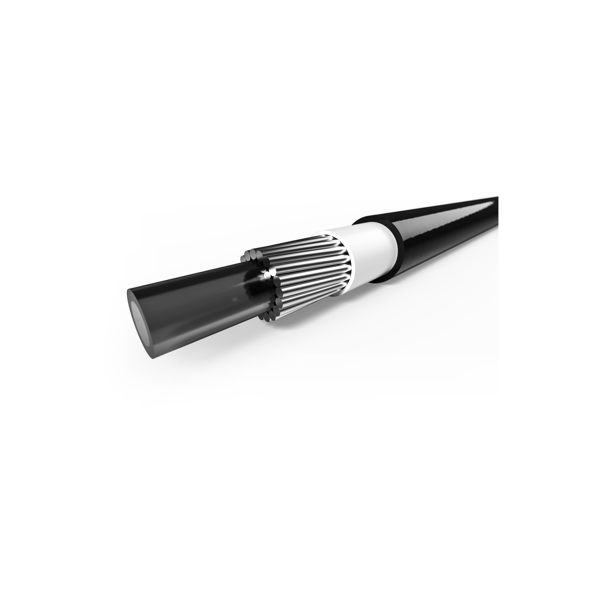 Elvedes Schakel Cable exterior con revestimiento Ø3.2 mm 30m negro