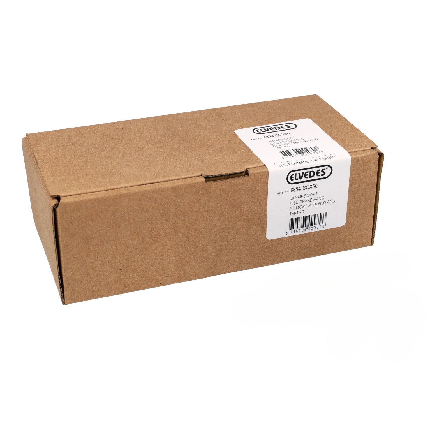Juego de pastillas de freno Elvedes super suaves shimano tektro (50uds)